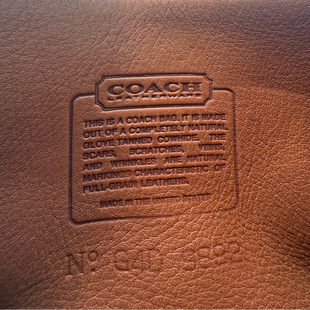 Coach Vintage Chrystie British Tan Crossbody - Picture 2 of 13